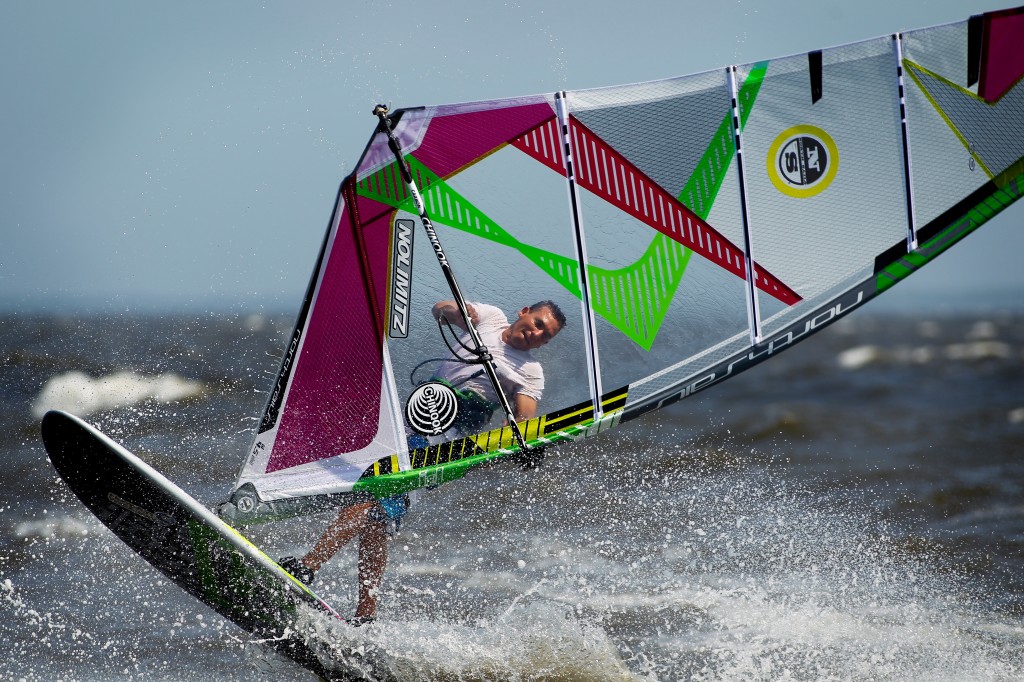 windsurfing