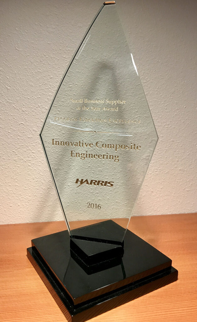 Photo of Harris Small Business Supplier of the Year Award